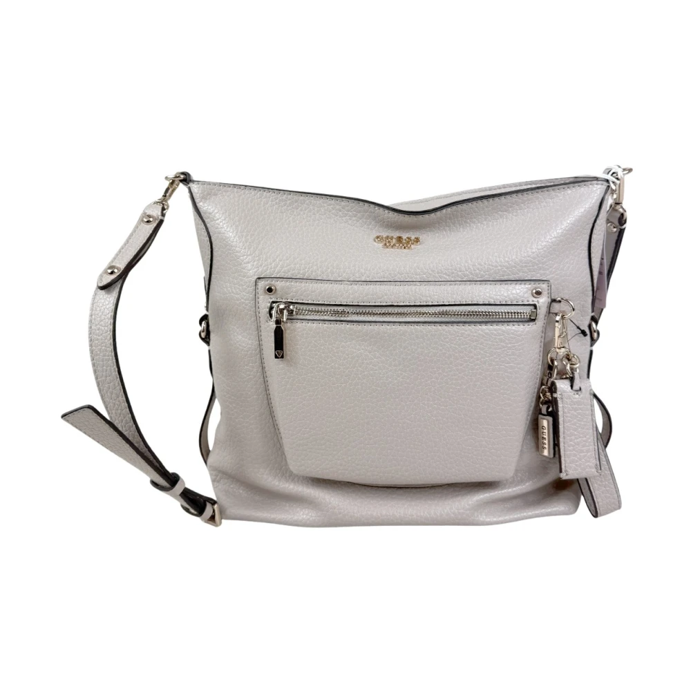Guess Women's Gray Marsha Crossbody Bucket - Cross Body Bags - One Size - Bags