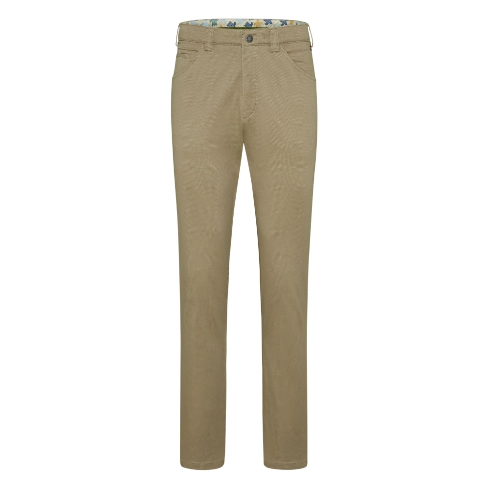 Meyer Men's Beige Dublin Trousers - Chinos - W28 - Trousers