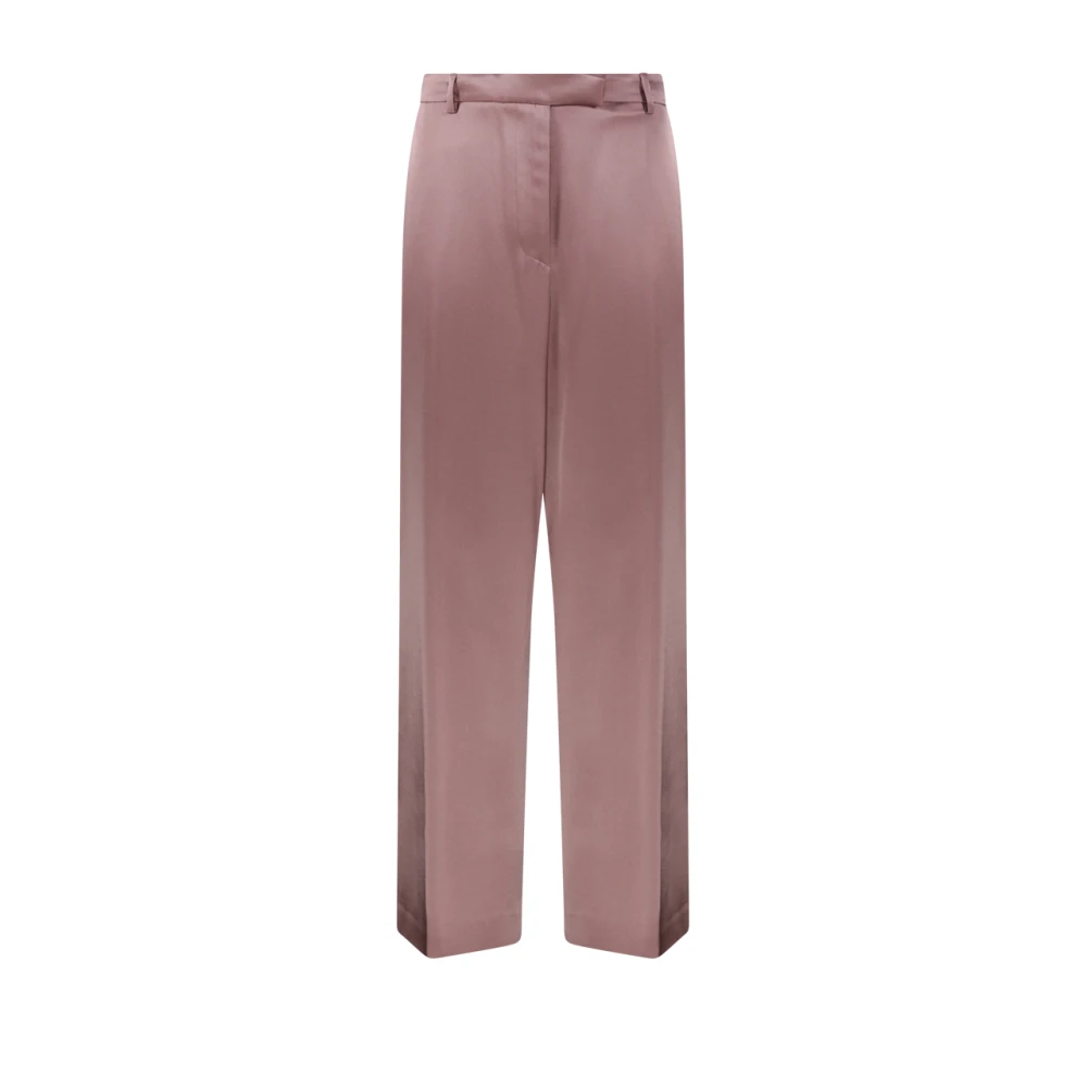 Dries Van Noten Donna Rosa Pantaloni, M, New,