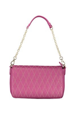 purple-polyethylene-handbag-with-chain-strap