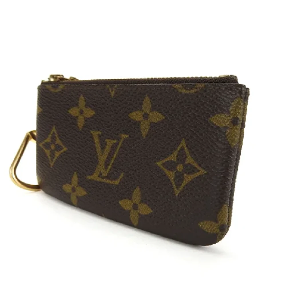 Louis Vuitton Vintage Pre-owned Canvas key-holders Brown Dames