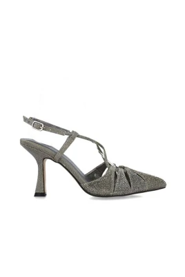Slingback da cerimonia laminata