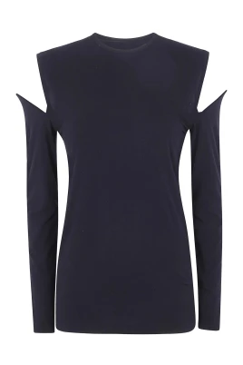T-shirt med Cut-out