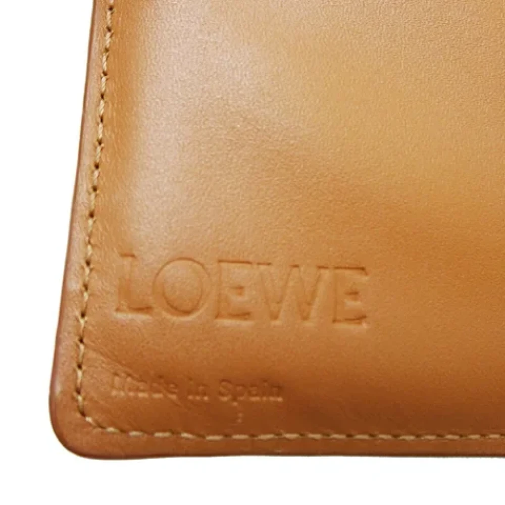 Loewe Pre-owned Leather wallets White Dames