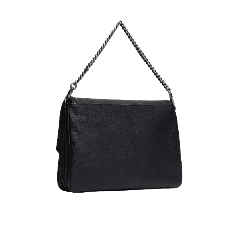 Liu Jo Zwarte Messenger Tas met Afneembare Band Black Dames