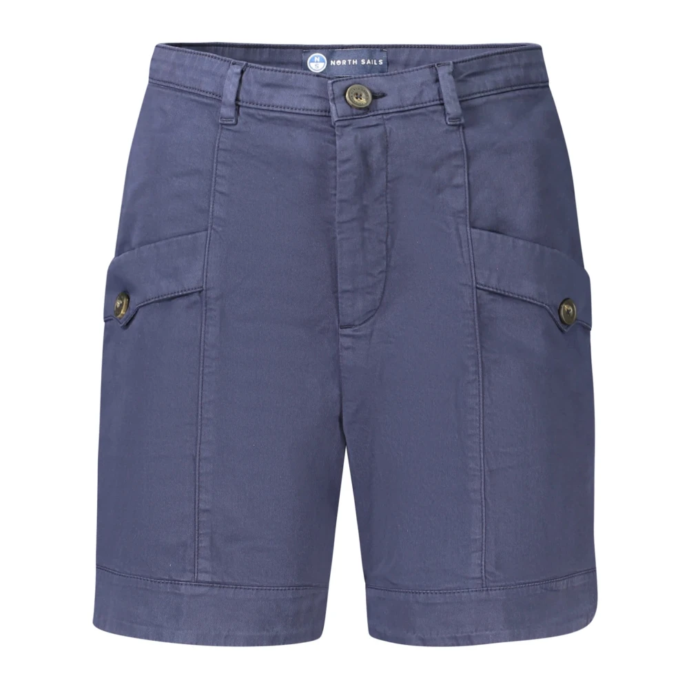 North Sails Blue Short Trousers - Male - Casual Shorts - W38 - Shorts