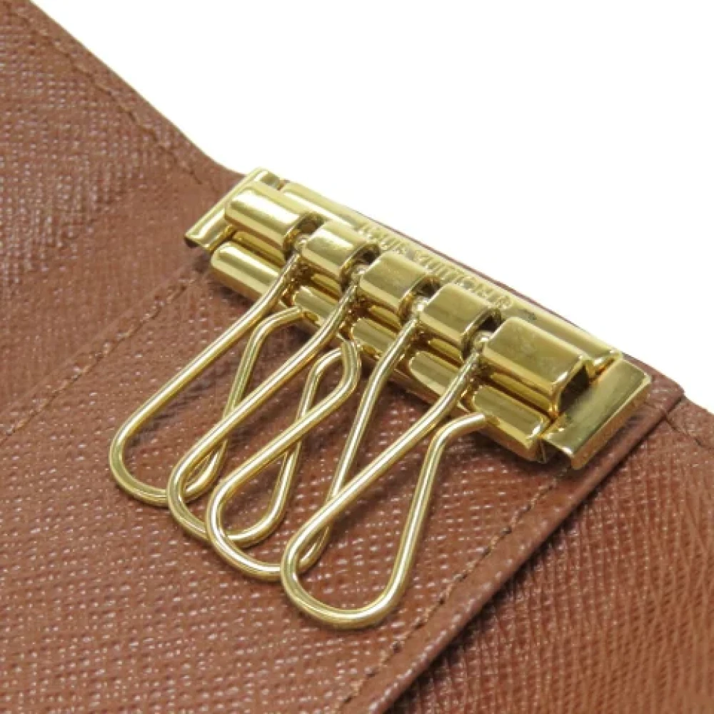 Louis Vuitton Vintage Pre-owned Canvas key-holders Brown Dames