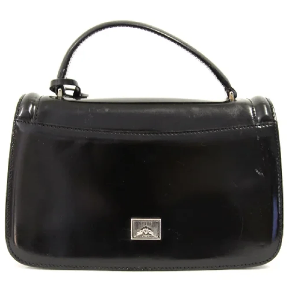 Moschino Pre-Owned Pre-owned Leather handbags Black Dames