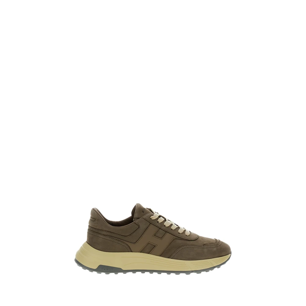 Hogan Men's Brown Sneakers, 10 1/2 Uk, Hyperlight Trainers