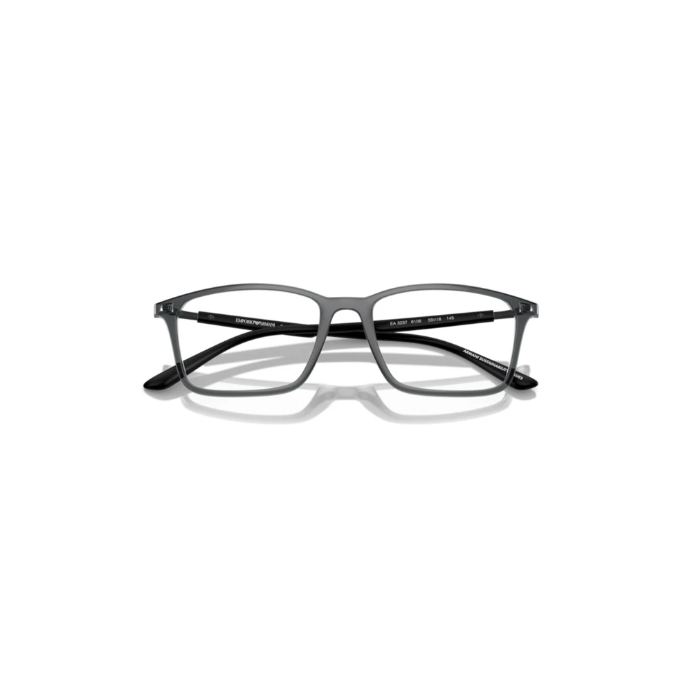 Emporio Armani Innovatieve Nylon Rits Zonnebril Gray Heren