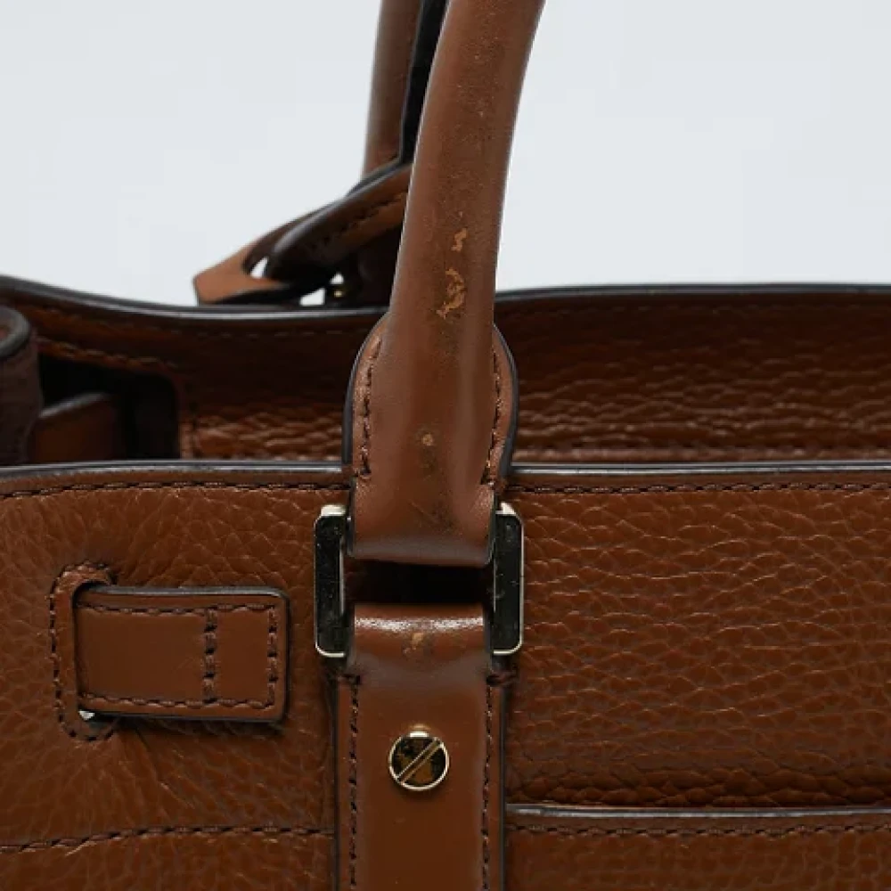 Michael Kors Pre-owned Leather shoulder-bags Brown Dames