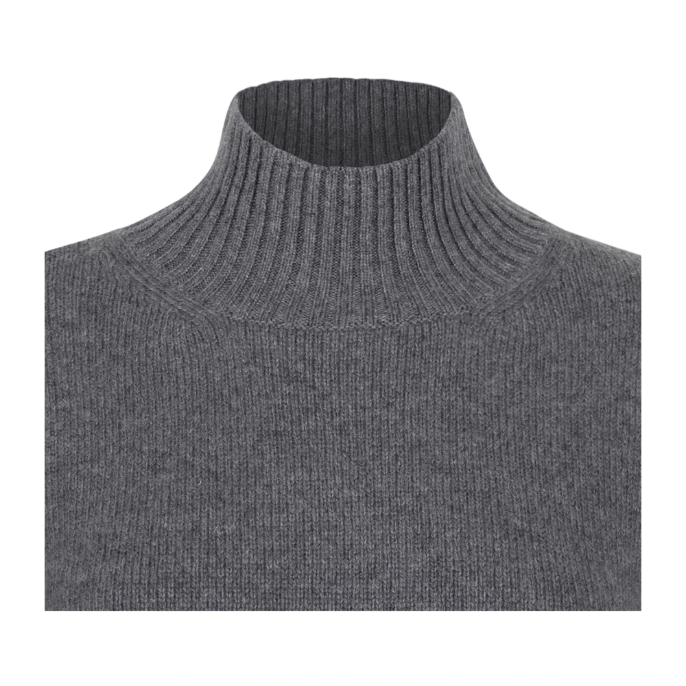 Gran Sasso Grijze Coltrui Kasjmier Trui Gray Dames