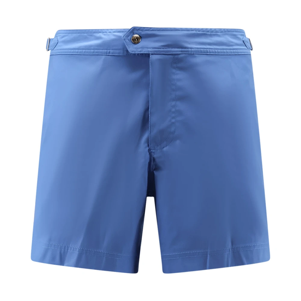 Tom Ford Men's Blue Casual Shorts, L, Swim Shorts