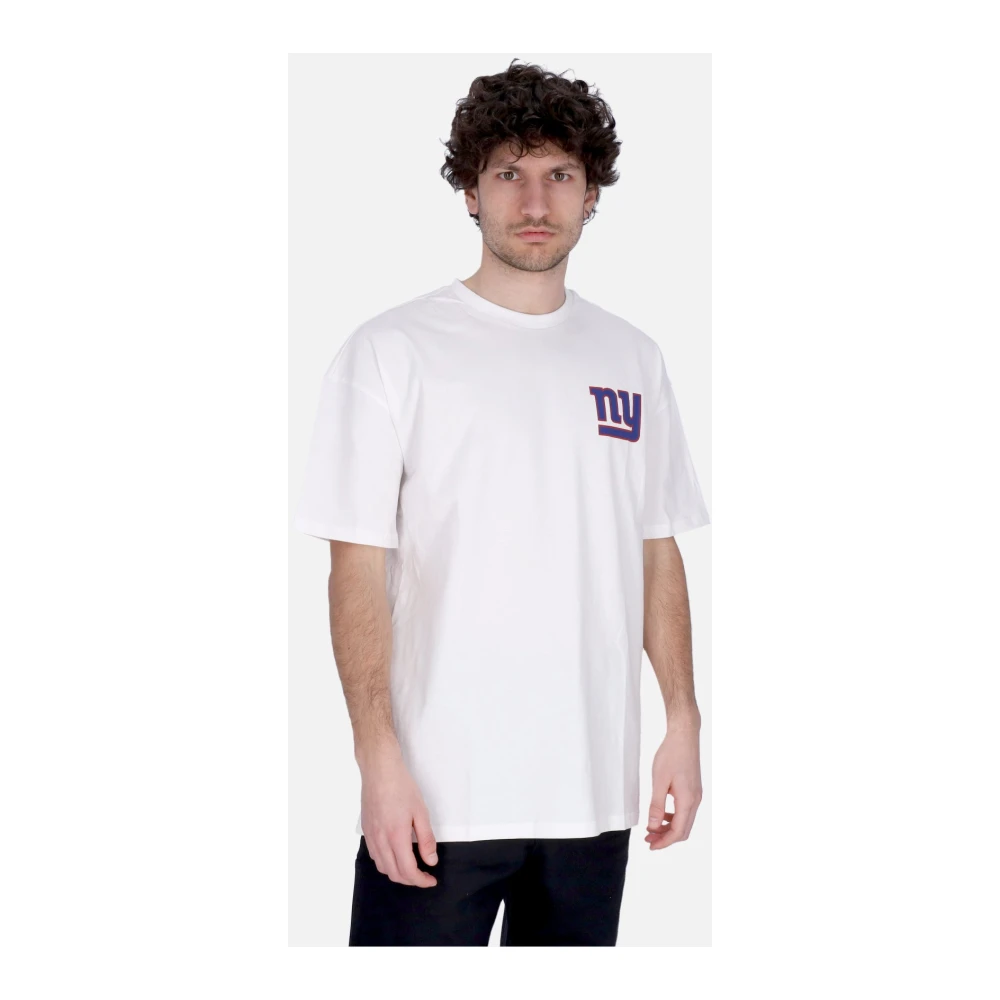 new era NFL Drop Shoulder Oversize Tee White Heren