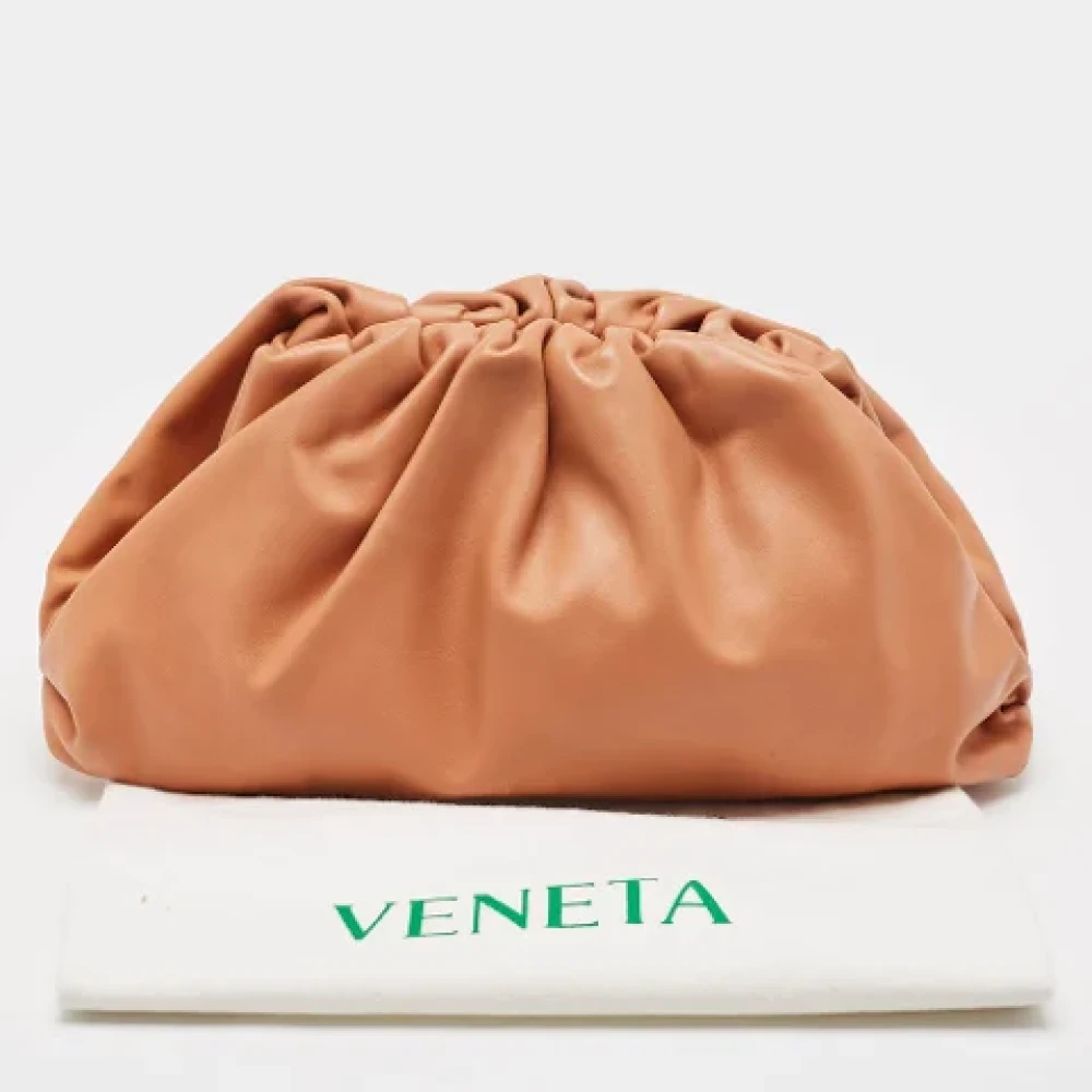 Bottega Veneta Vintage Pre-owned Leather clutches Brown Dames