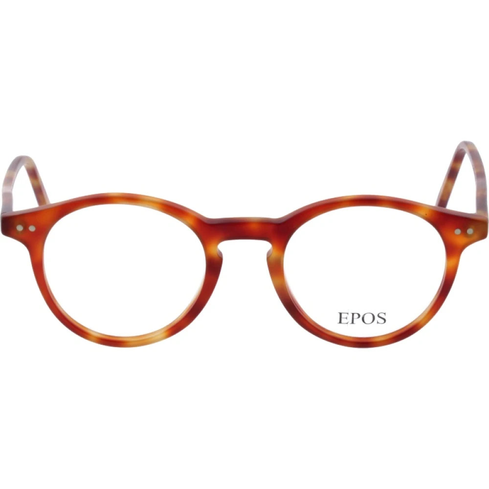 Epos Stijlvolle originele receptbrillen met 3 jaar garantie Brown Unisex