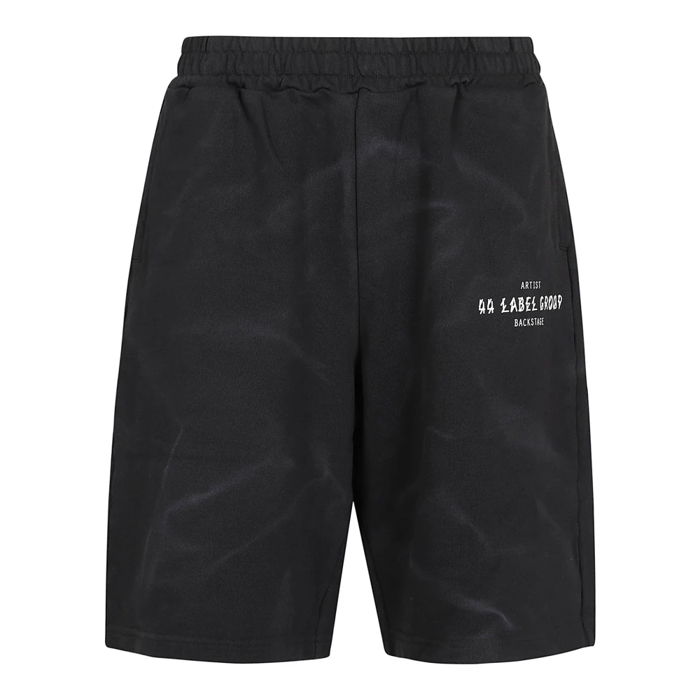 44 Label Group Casual Shorts Black Heren