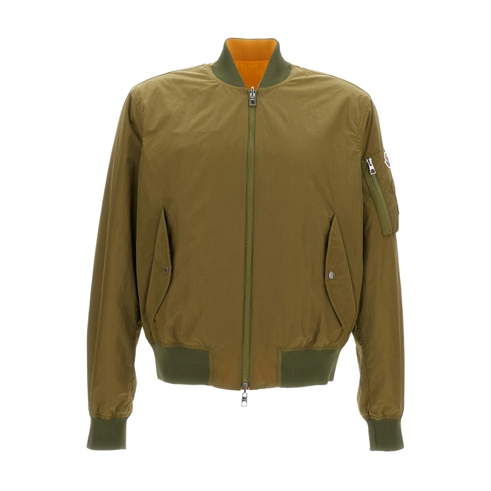 Moncler Men's Green Bomber Jackets, L, Locovez Bomber