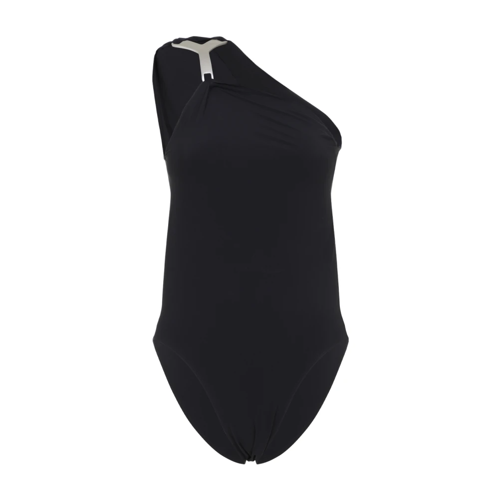 Rick Owens Hydra Bather One-Piece Badpak Black Dames