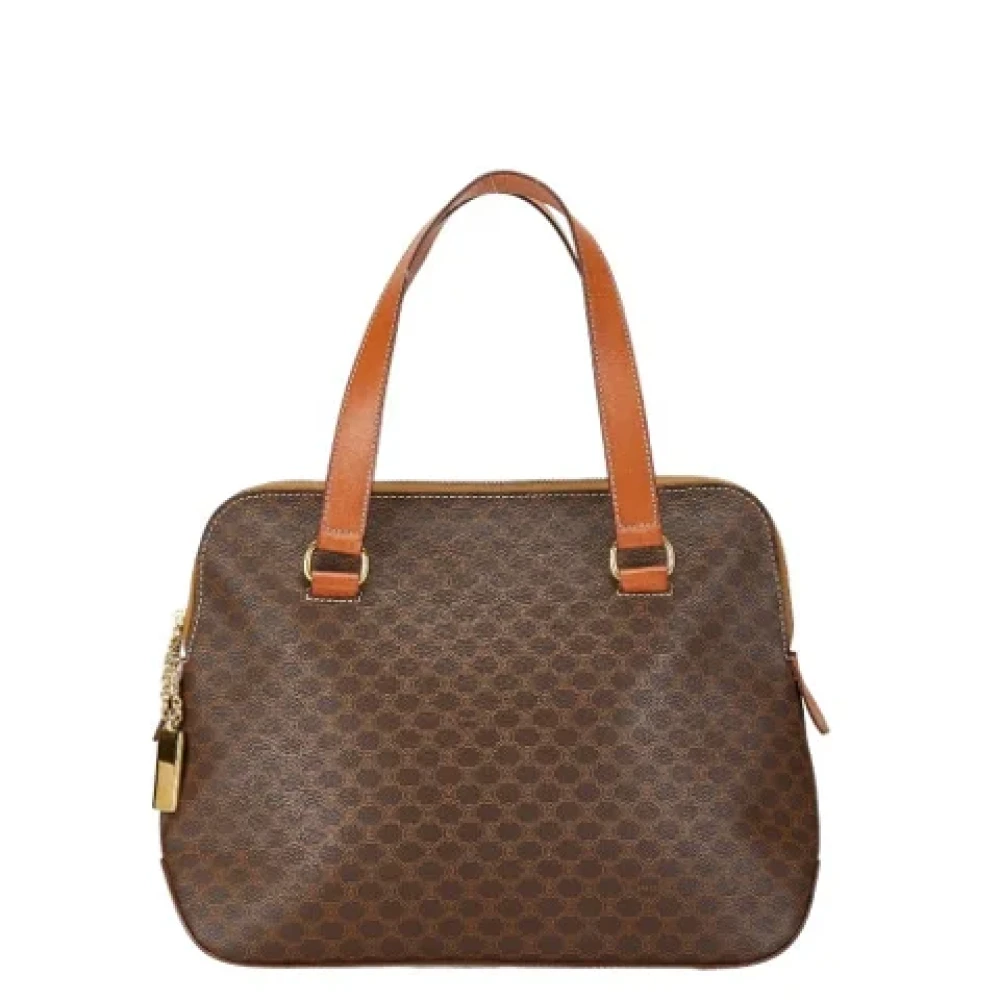Celine Vintage Pre-owned Plastic celine-bags Brown Dames