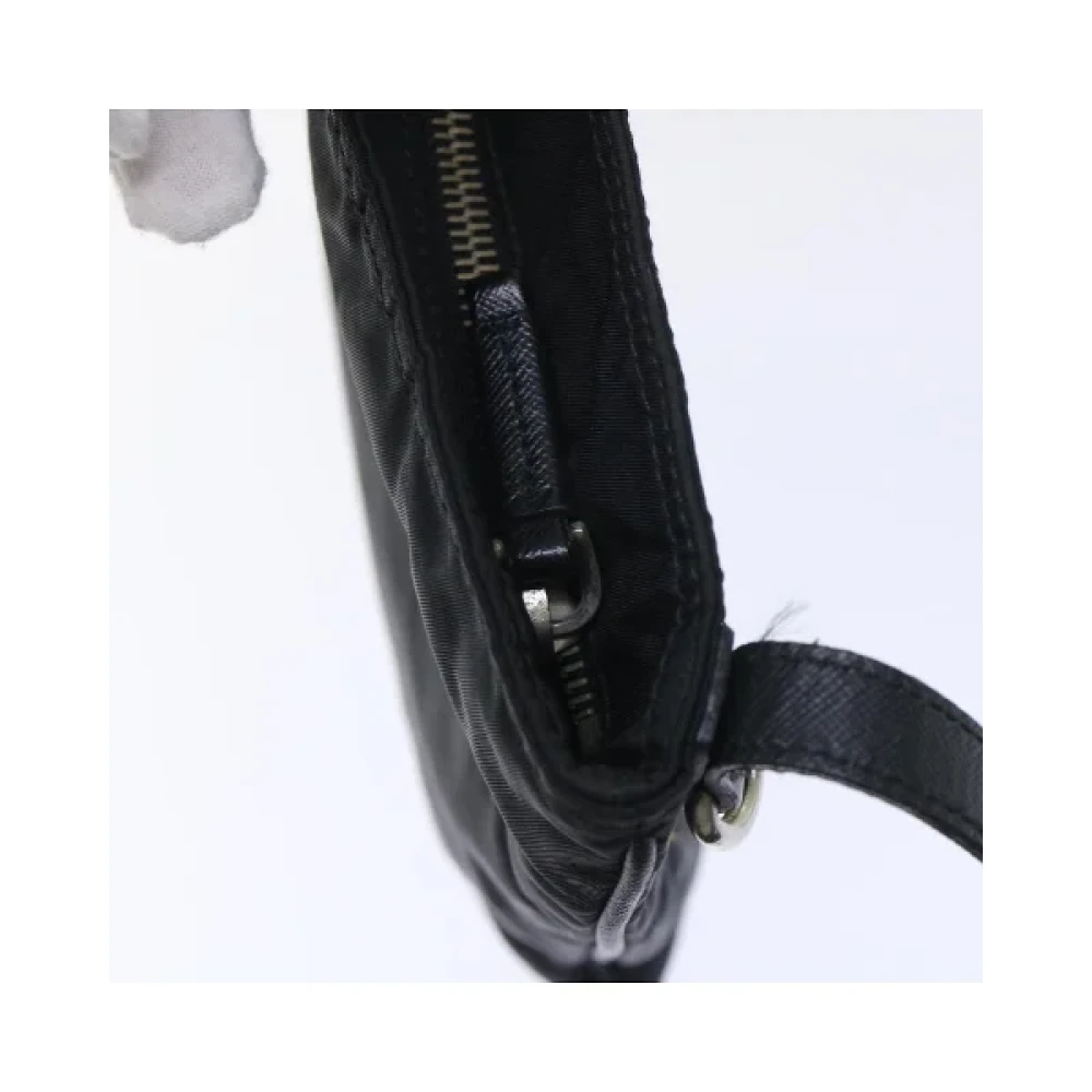 Prada Vintage Pre-owned Nylon prada-bags Black Dames