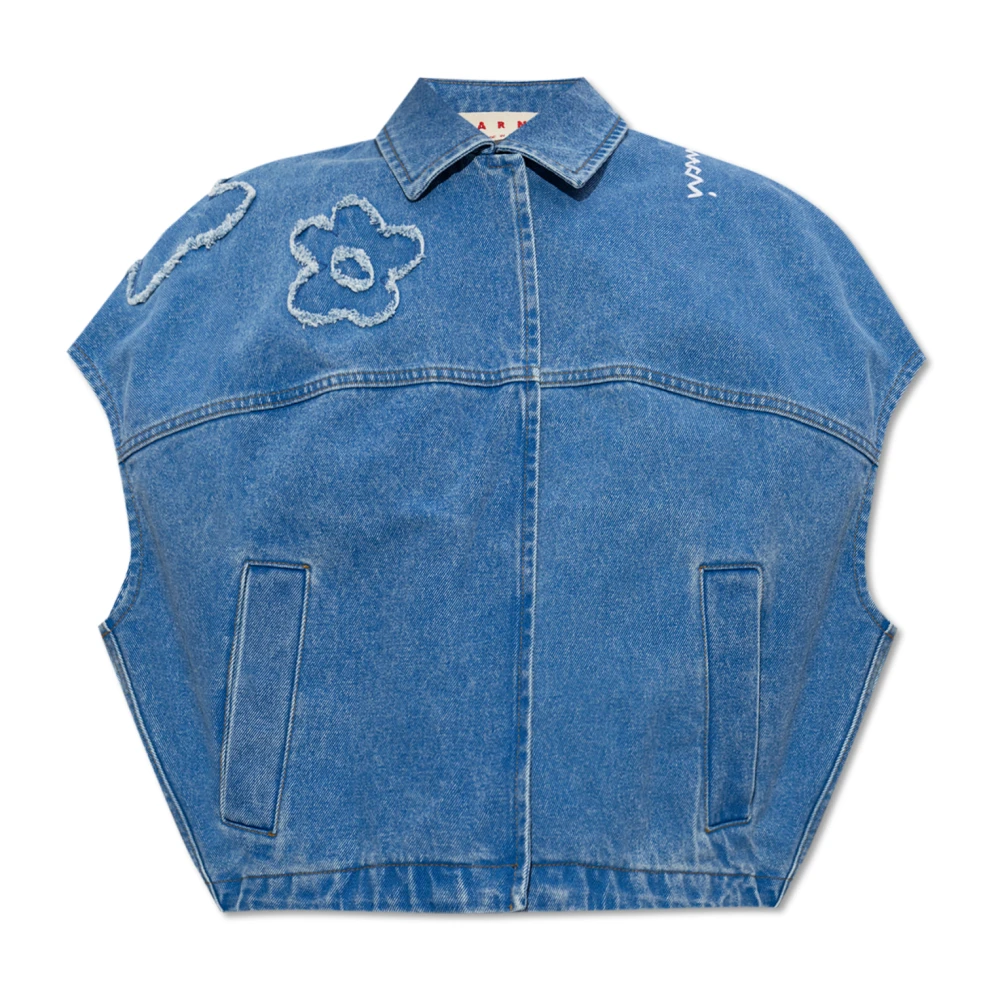 Marni Denim vest Blue, Dam