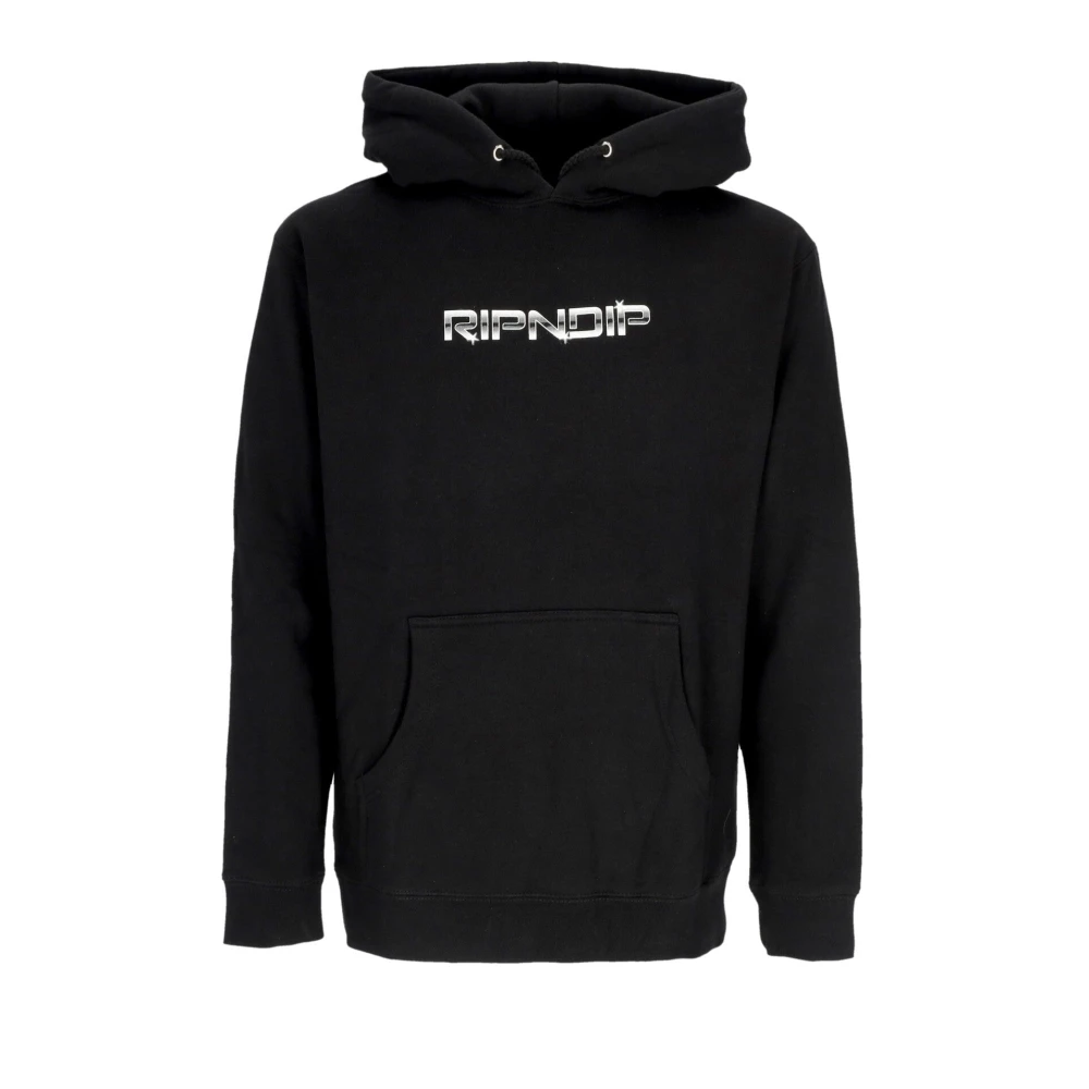 Ripndip Zwarte Hoodie met Kangoeroezak Black Heren