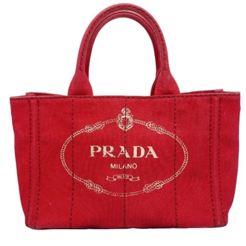 Pre-owned > Pre-owned Bags > Pre-owned Tote Bags - - Prada Vintage - Modalova