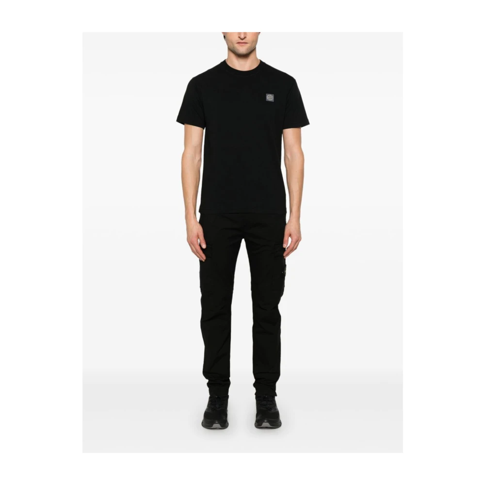 Stone Island Heren T-Shirts & Polos in Nero Black Heren