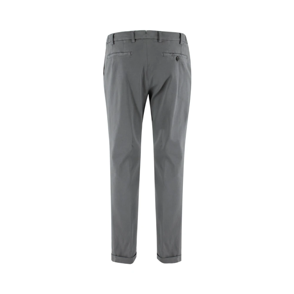 Berwich Slim-fit Trousers Gray Heren
