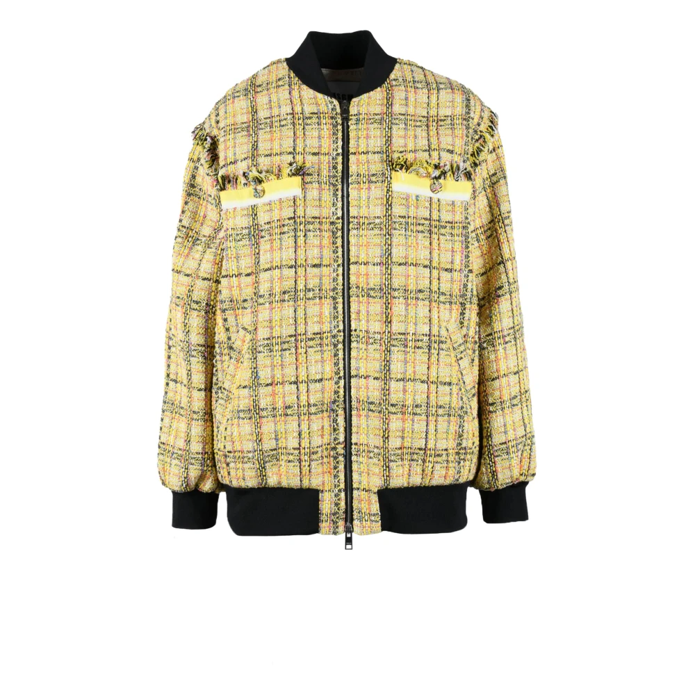 Msgm Capospalla Yellow Dames