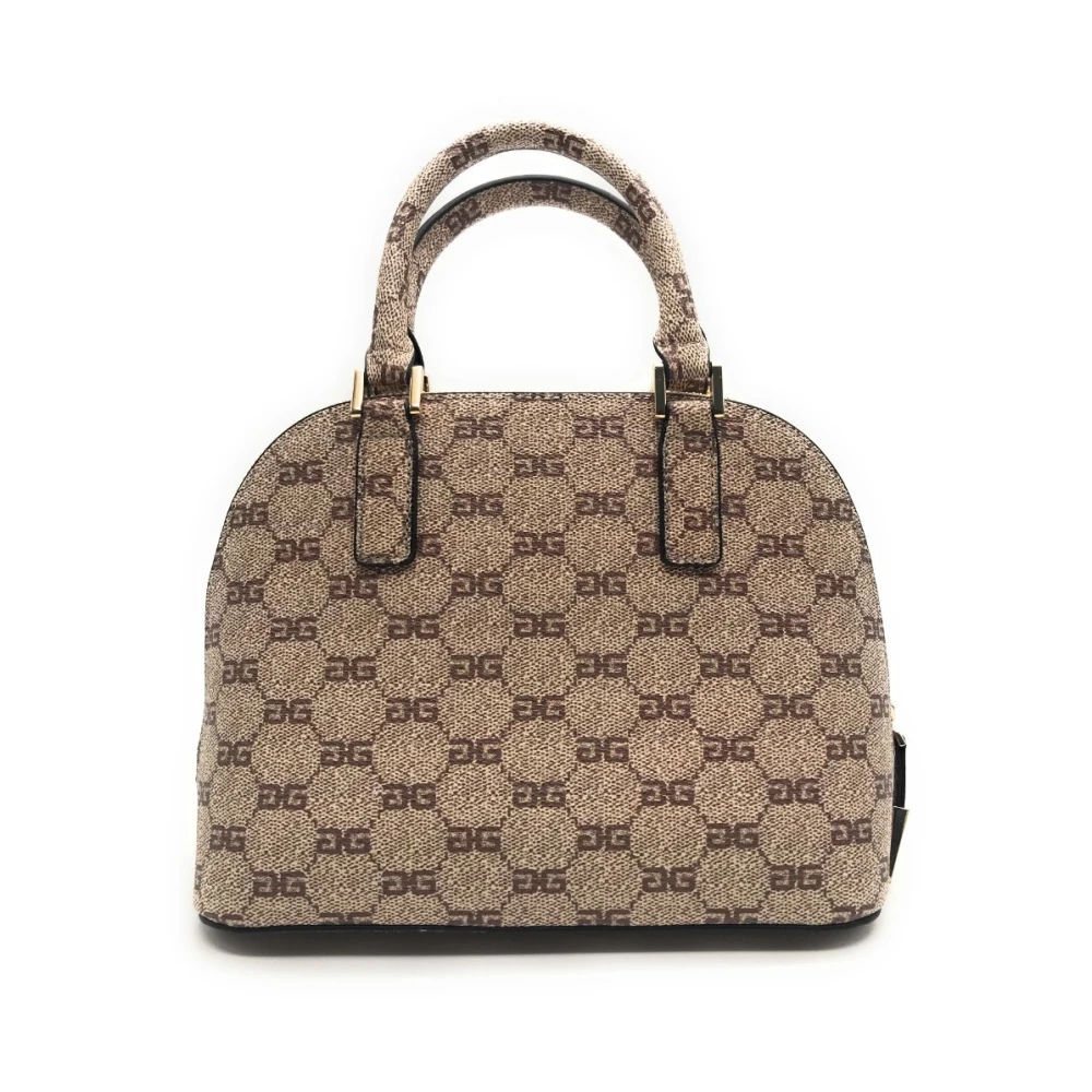 Gaëlle Paris Stijlvolle Borsa Handtas Brown Dames