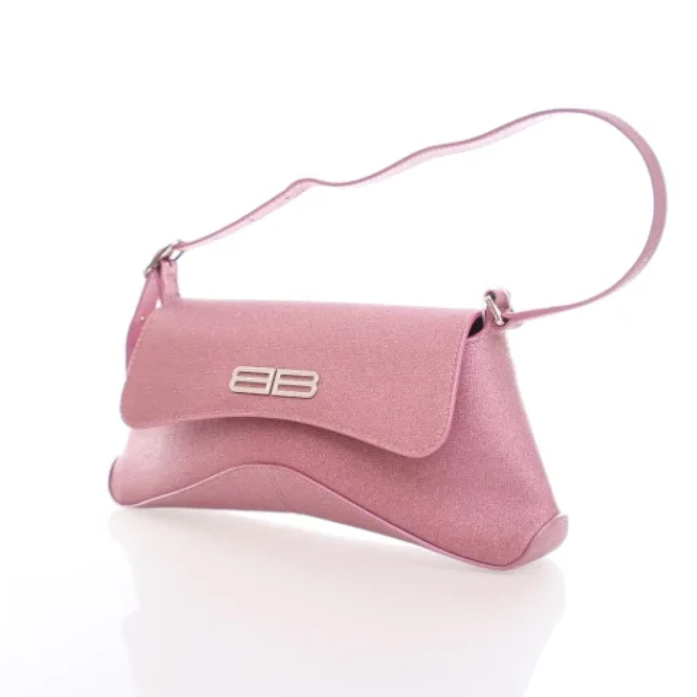 Balenciaga Vintage Pre-owned Fabric balenciaga-bags Pink Dames