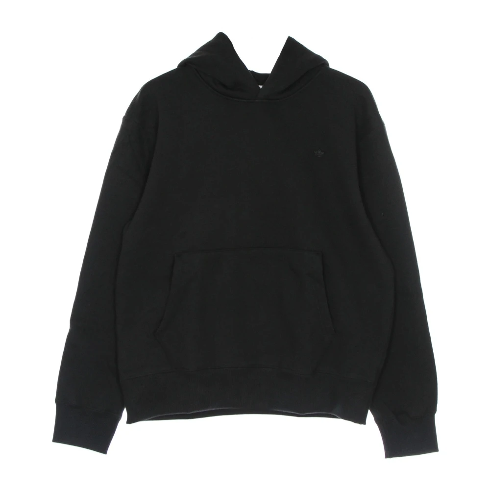 Adidas Svart Trefoil Hoodie Regular Fit Black, Herr