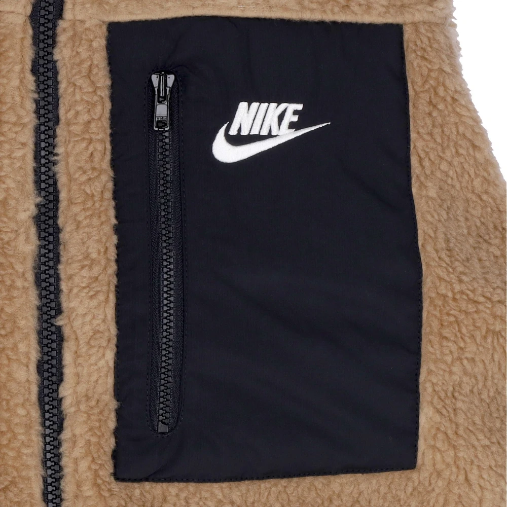 Nike Omkeerbare Winter Vest voor Mannen Beige Heren