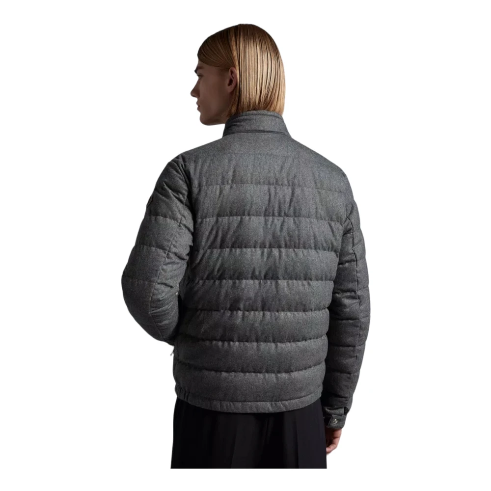 Moncler Lichtgrijze donsjas Acorus stijl Gray Heren