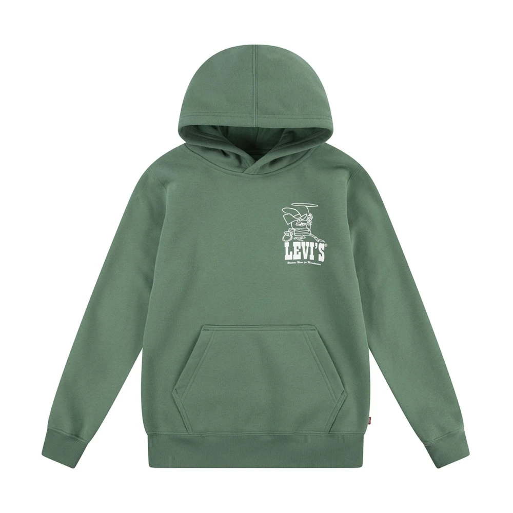 Levi's Boys Green Kids Sweatshirts, 4 Y, Sweatshirt