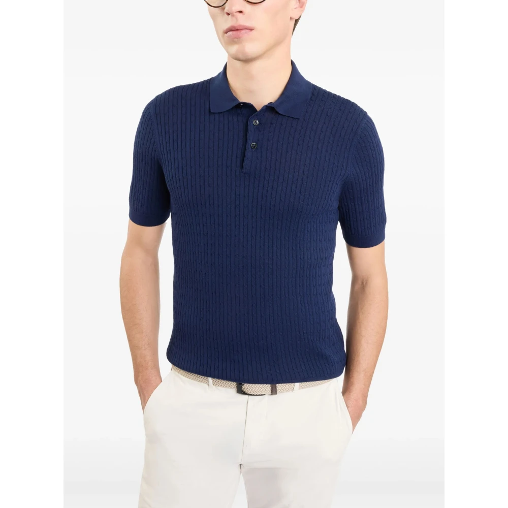 Fay Stijlvol U806 Shirt Blue Heren