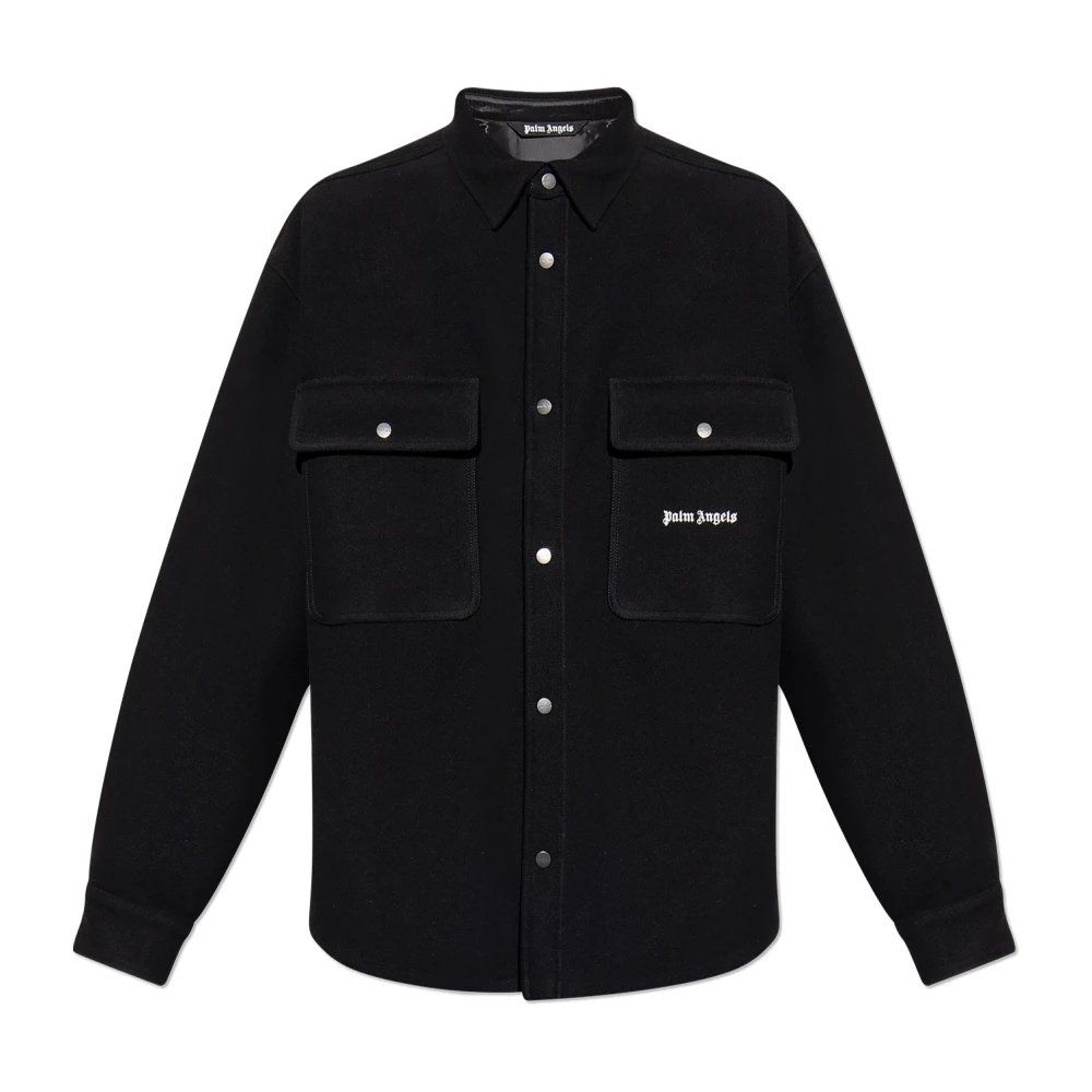Palm Angels Uomo Nero Magliette, S, New,