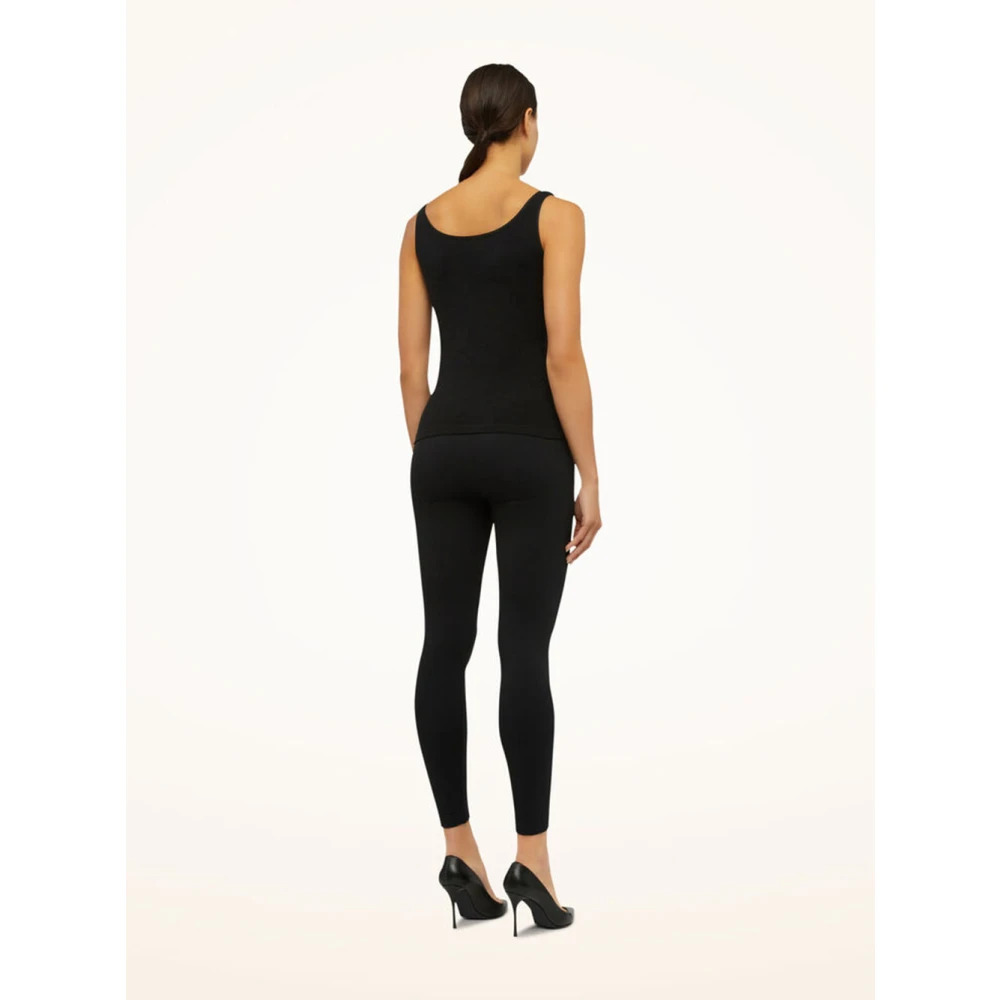 Wolford Zwarte Mouwloze Jamaike Top Black Dames