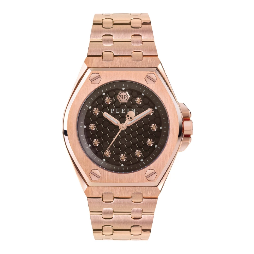 Philipp Plein Women's Pink Extreme Lady Crystal Watch