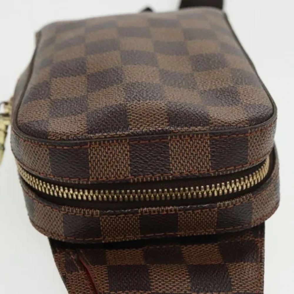Louis Vuitton Vintage Pre-owned Canvas shoulder-bags Brown Dames
