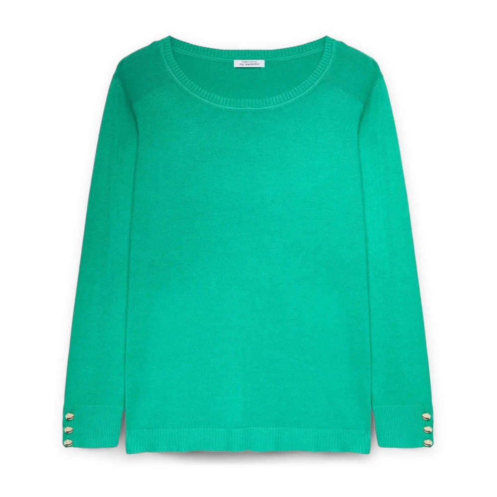 Fiorella Rubino Trui met Lenzing™ Ecovero™ Viscose Green Dames