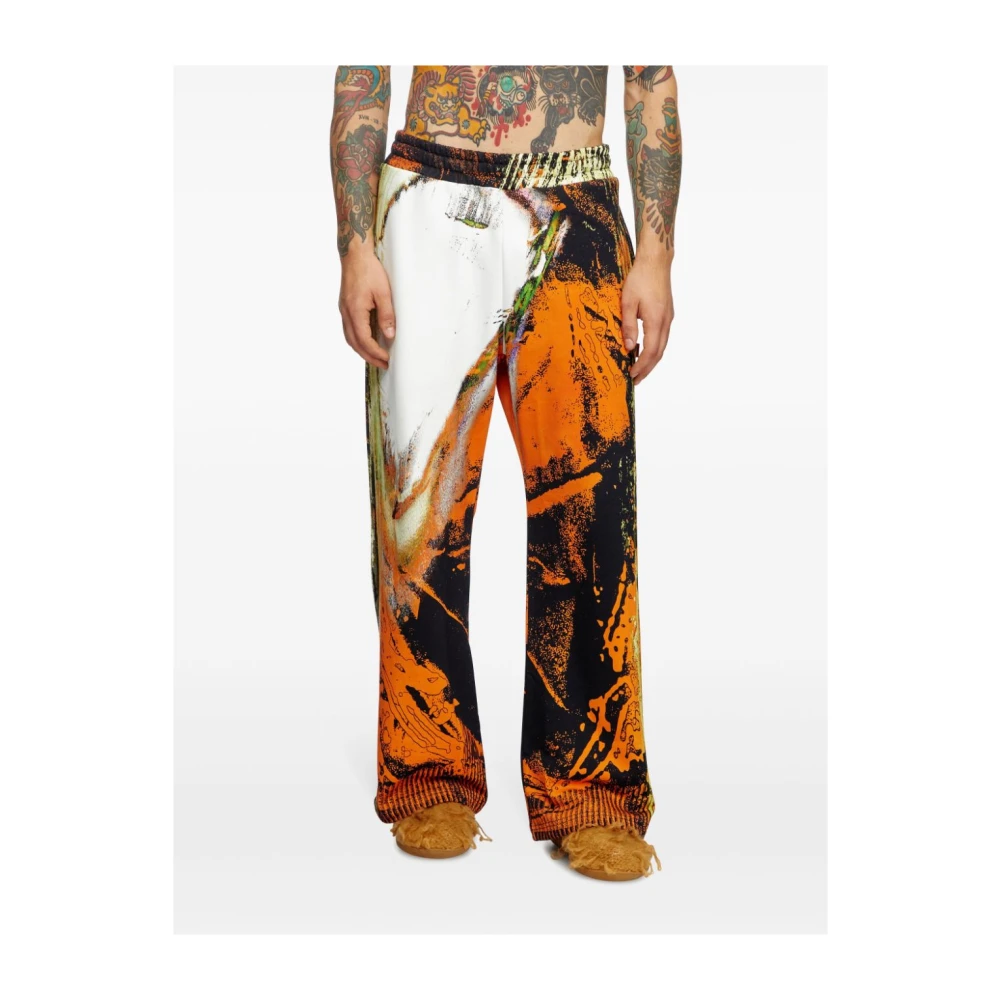 Diesel Pop Print Trainingsbroek Multicolor Heren