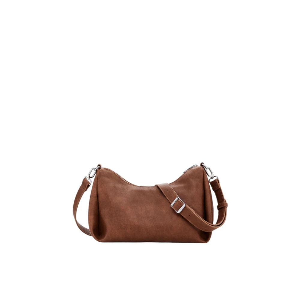 Desigual Stijlvolle Handtas Reprise Goodall Sand Brown Dames