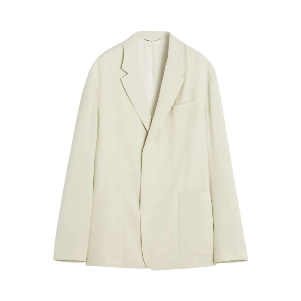Lanvin Stijlvolle Jassen voor Mannen en Vrouwen Beige Heren