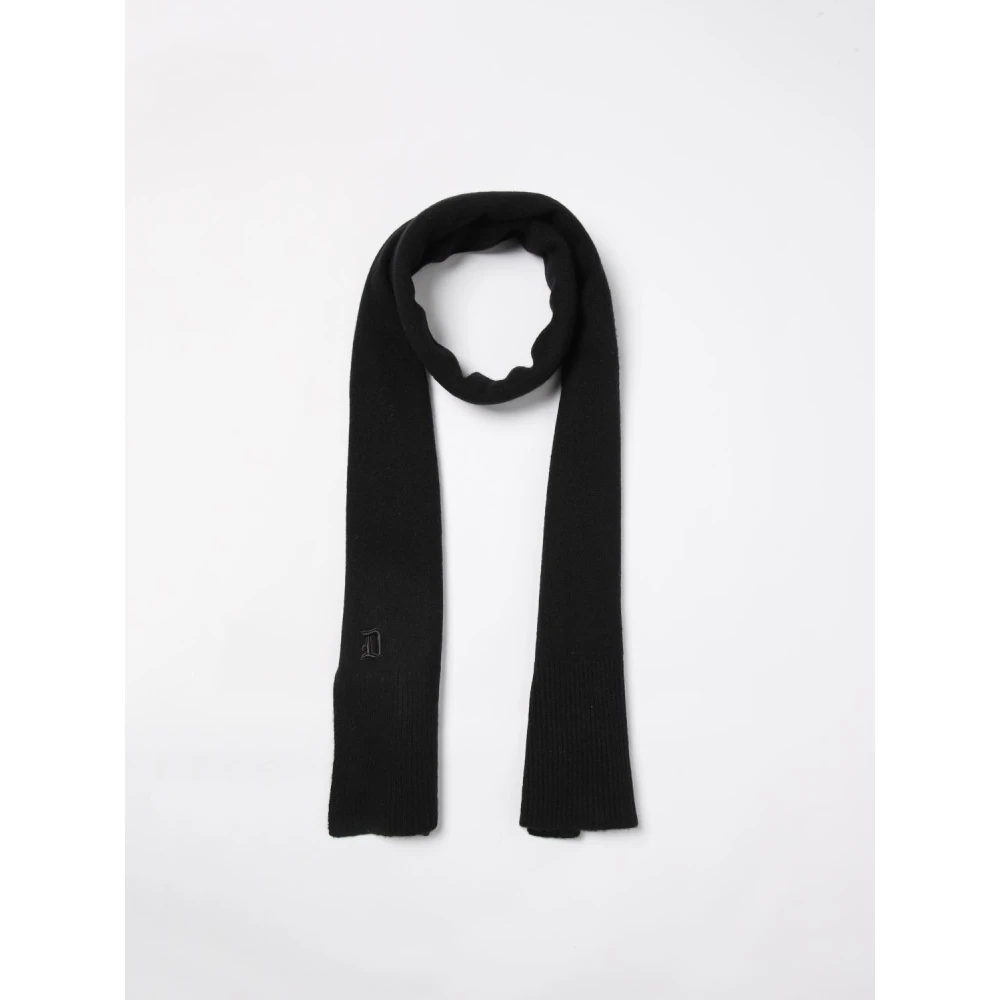 Dondup Kasjmier Sjaal Black Heren