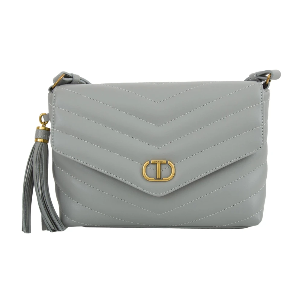 Twinset Grijze Schoudertas Gray Dames