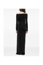 robe-noire-a-col-drape-cowl