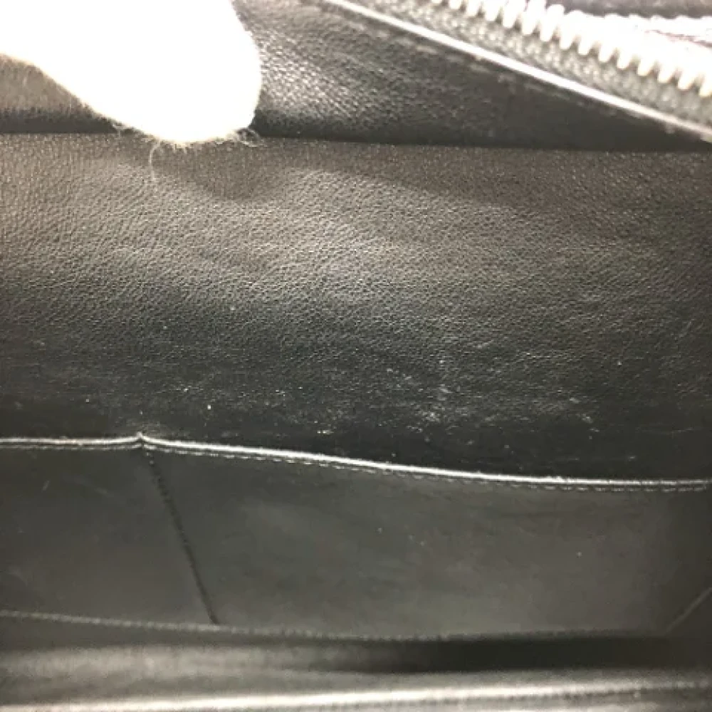 Celine Vintage Pre-owned Leather shoulder-bags Black Dames